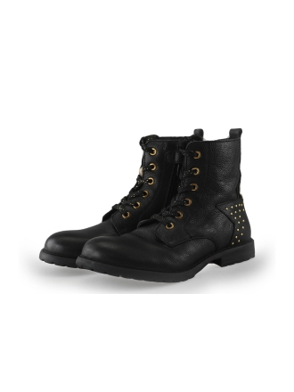 Keq Schnürstiefel Schwarz 261950