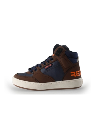 Replay Hohe Sneaker Blau 263955