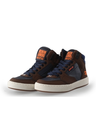 Replay Hohe Sneaker Blau 263955