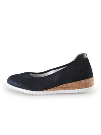 Fey Slip-ons Blau 270115