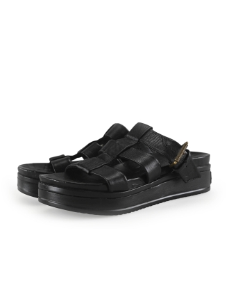 Shabbies Sandalen Schwarz 270495