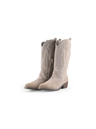 Poelman Cowboystiefel Beige 270514