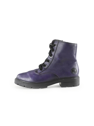 Rieker Schnürstiefel Lila 270591