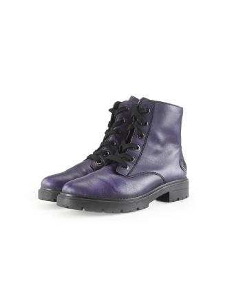 Rieker Schnürstiefel Lila 270591