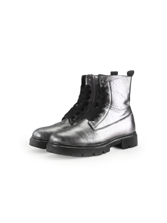 Muyters Schnürstiefel Silber 270600