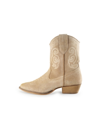 Ann Rocks Cowboystiefel Beige 270732