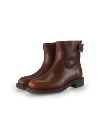 Shabbies Stiefeletten Cognac 270836