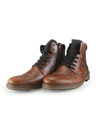 Rieker Schnürstiefel Cognac 271203