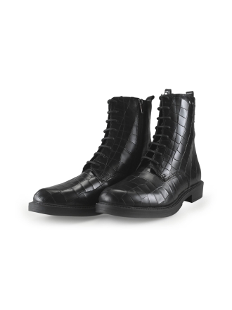 Linea Zeta Schnürstiefel Schwarz 271318