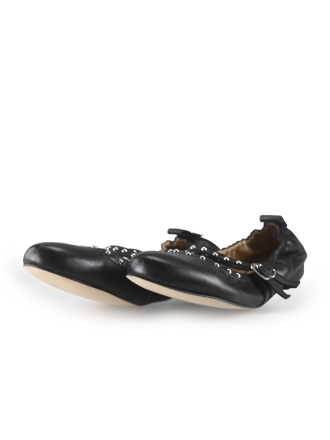 Linea Zeta Ballerinaschuhe Schwarz 271386
