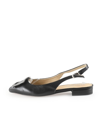 Linea Zeta Slingbacks Schwarz 271564
