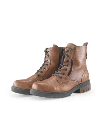 Mustang Schnürstiefel Cognac 272098