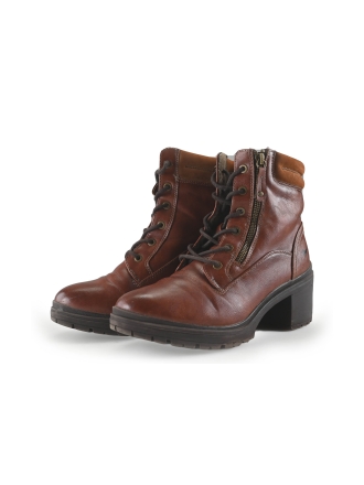 Mustang Schnürstiefel Cognac 272118