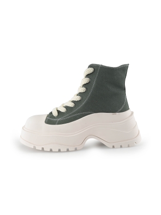 Bronx Hohe Sneaker Grün 272282