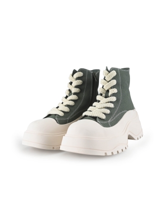 Bronx Hohe Sneaker Grün 272282