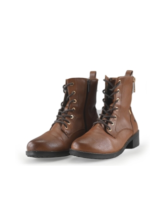 Mustang Schnürstiefel Braun 272310