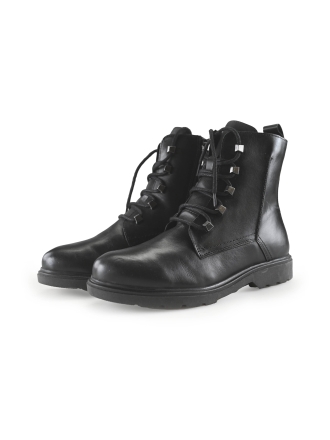Marco Tozzi Schnürstiefel Schwarz 272408