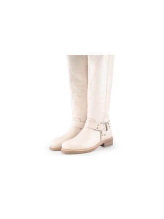Bronx Bikerstiefel Beige 272567