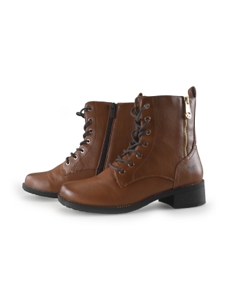 Mustang Schnürstiefel Braun 272806