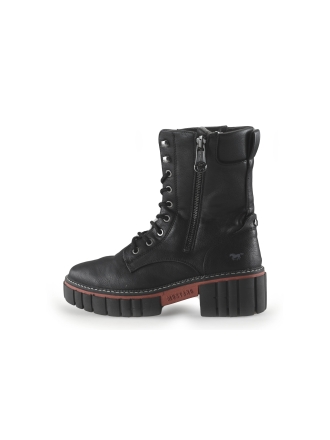 Mustang Schnürstiefel Schwarz 272853