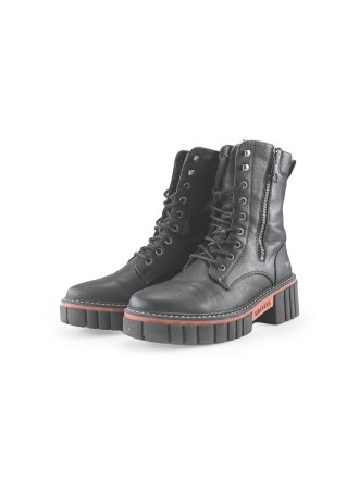 Mustang Schnürstiefel Schwarz 272878