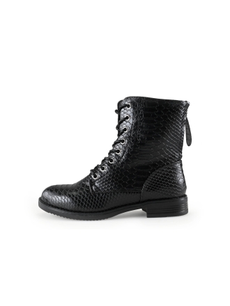 Signatura Schnürstiefel Schwarz 274157