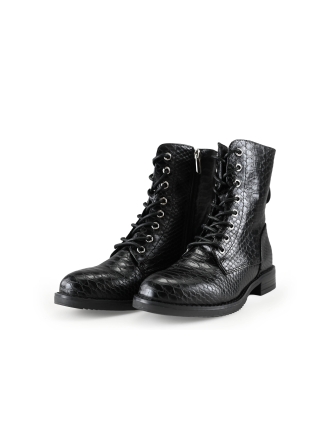 Signatura Schnürstiefel Schwarz 274157