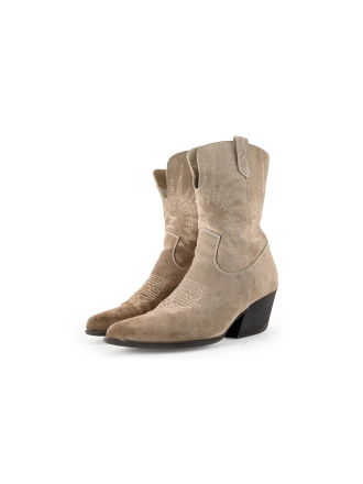 Poelman Cowboystiefel Beige 274281