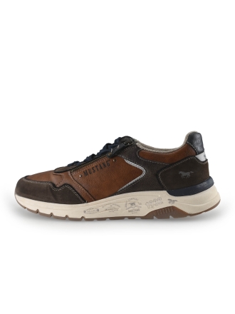 Mustang Schnürschuhe Cognac 274501