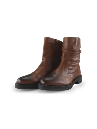 Poelman Stiefeletten Cognac 274509