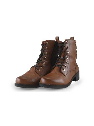 Mustang Schnürstiefel Braun 275057