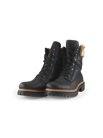 Rieker Schnürstiefel Schwarz 275079
