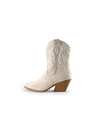 Poelman Stiefeletten Beige 275425