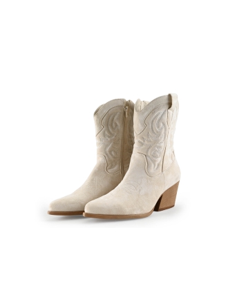 Poelman Stiefeletten Beige 275425