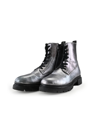 Muyters Schnürstiefel Silber 275478