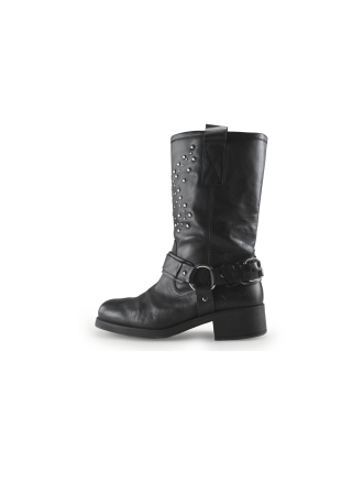 Poelman Bikerstiefel Schwarz 275909