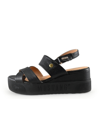 Mustang Sandalen Schwarz 276371