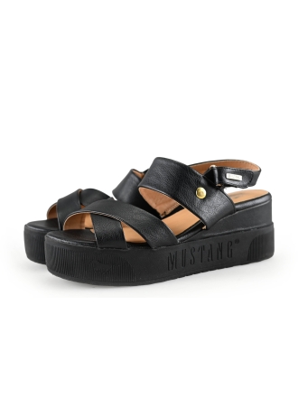 Mustang Sandalen Schwarz 276371