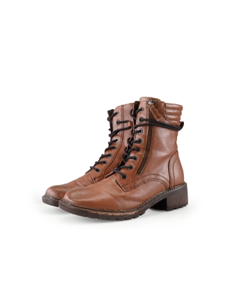 Jana Schnürstiefel Braun 276586