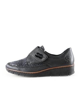 Rieker Loafers  Schwarz 276605