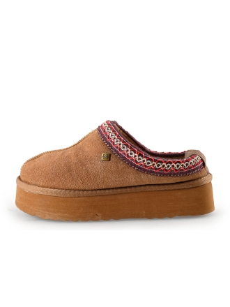 Nelson Hausschuhe Cognac 278006