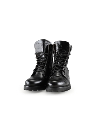 Piedi Nudi Schnürstiefel Schwarz 278124