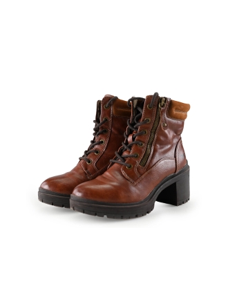 Mustang Schnürstiefel Cognac 278448