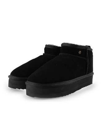 Warmbat Stiefeletten Schwarz 278754
