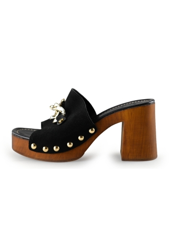 Nelson Mules Pantoletten Schwarz 278871