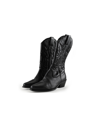 Nelson Cowboystiefel Schwarz 278994