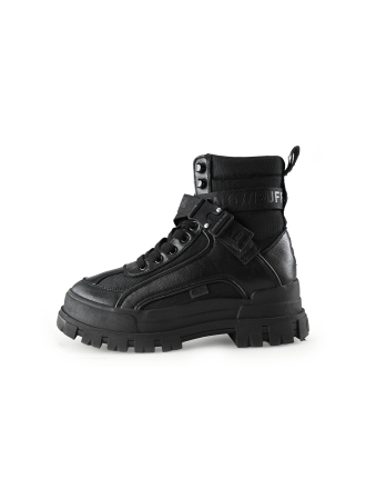 Buffalo Schnürstiefel Schwarz 279346