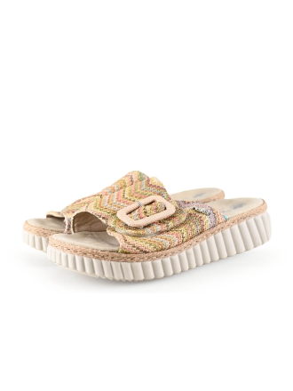 Rieker Mules Pantoletten Beige 280115