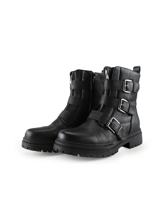 DSTRCT Bikerstiefel Schwarz 280148