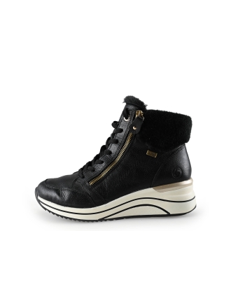 Remonte Schnürstiefel Schwarz 280685